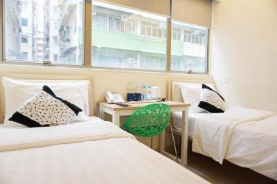Twin guest room, Hong Kong